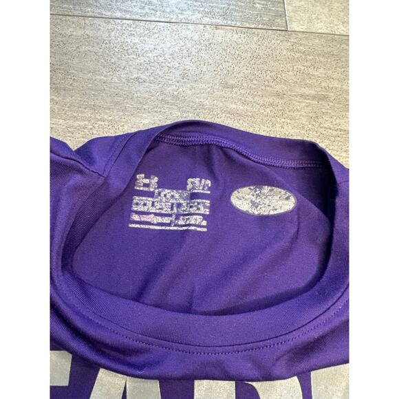 Under Armour SFA Stephan F Austin Earn It Purple Shirt Small - Picture 3 of 4